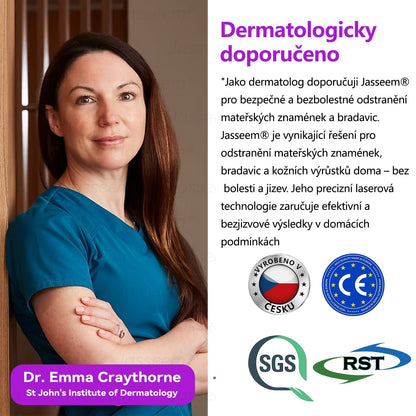 🌿𝐉𝐚𝐬𝐬𝐞𝐞𝐦® Pokročilé neinvazivní pero s CO₂ laserem na opravu pokožky 💕 (šetrně odstraňuje bradavice, mateřská znaménka, stařecké skvrny a kožní značky - bez bolesti a rozruchu!) 🔥