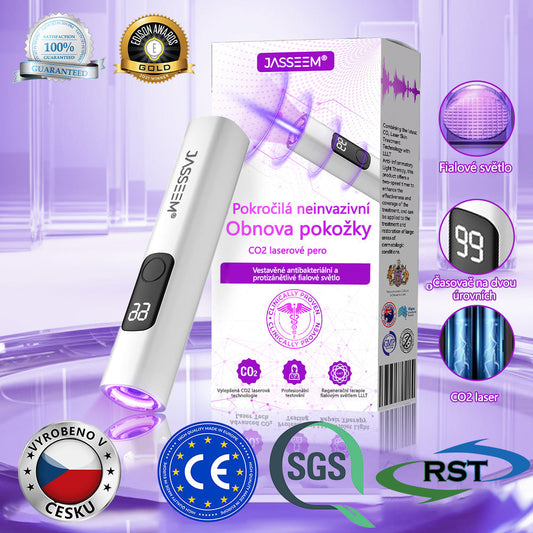 🌿𝐉𝐚𝐬𝐬𝐞𝐞𝐦® Pokročilé neinvazivní pero s CO₂ laserem na opravu pokožky 💕 (šetrně odstraňuje bradavice, mateřská znaménka, stařecké skvrny a kožní značky - bez bolesti a rozruchu!) 🔥