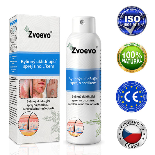 ✅ Oficiální obchod: Zvoevo® Magnesium bylinný sprej na lupénku ⚕️ EMA certifikace (zmírňuje lupénku a ekzém, léčí akné a bradavice, podporuje hojení bakteriálních infekcí, snižuje kloubní a neuropatickou bolest)  🛒