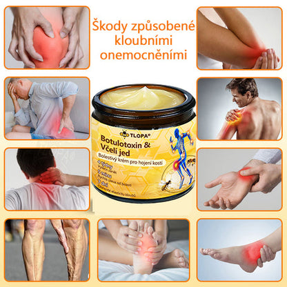 🐝🐝 TLOPA® Krém s botulotoxinem a včelím jedem (Speciálně pro seniory & doporučeno ortopedickými specialisty)  🌿