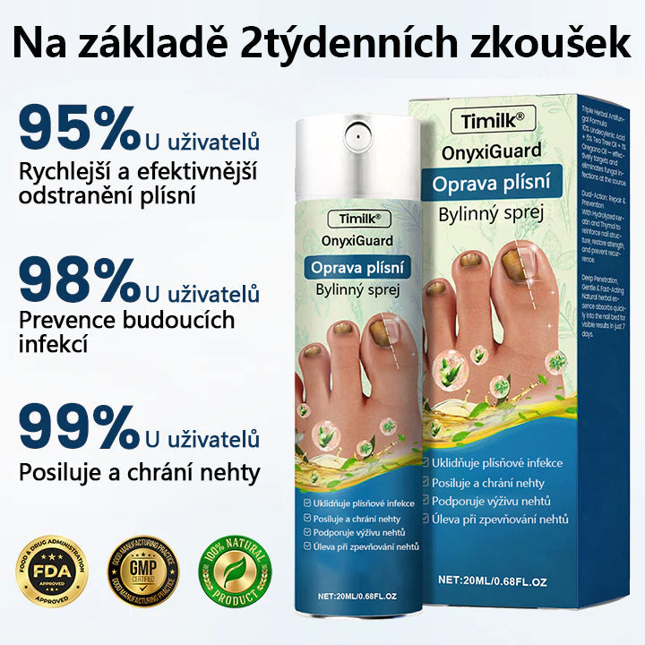 🔥Bylinný sprej proti plísním Timilk® OnyxiGuard