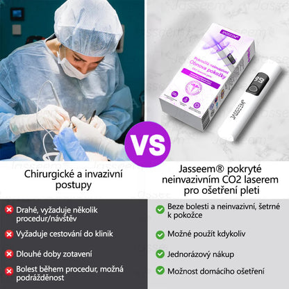 🌿𝐉𝐚𝐬𝐬𝐞𝐞𝐦® Pokročilé neinvazivní pero s CO₂ laserem na opravu pokožky 💕 (šetrně odstraňuje bradavice, mateřská znaménka, stařecké skvrny a kožní značky - bez bolesti a rozruchu!) 🔥